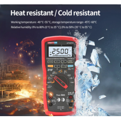 UNI-T UT197PV Professional Digital Multimeter 1000V AC DC Automatic Multimeter For Solar Panel Power PEAK VFD Output Test IP67