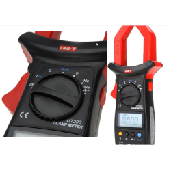 Uni-Trend UT205 Auto Ranging AC 1,000 Amp Clamp Meter, Back Light,Freq. Capacitance and Relative Measurement,Sinometer OEM