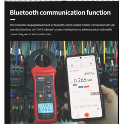 UNI-T UT251C+ Leakage Current Pliers Ammeter Digital Professional Leak Current Leakage Clamp Meter