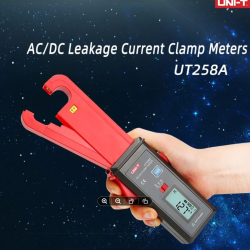 UNI-T UT258A Leakage Clamp Meter 60A AC DC Current Pliers Ammeter Automotive Tester Amperometric Clamp Amperemeter Measurement