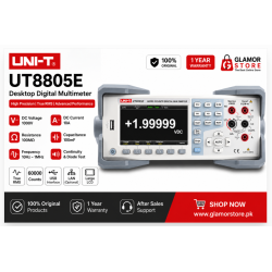 UNI-T UT8805E - 5.5 Digit Performance-Series True RMS Benchtop Digital 5 1/2 READING RESOLUTION 0.015%