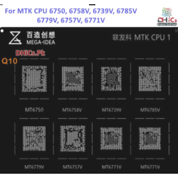 Mega iDea MTK CPU1 Stencil