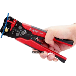 YTH  D1 Wire cutter automatic crimping wire stripper multi-functional peeling tools Terminal pliers 0.2-6.0mm2 tool(D1 Yellow)