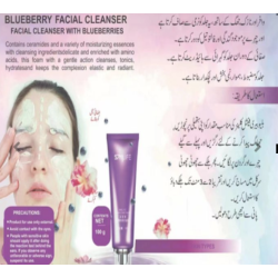 SMILIFE BLUEBERRY FACIAL CLEANSER 100g/Tube